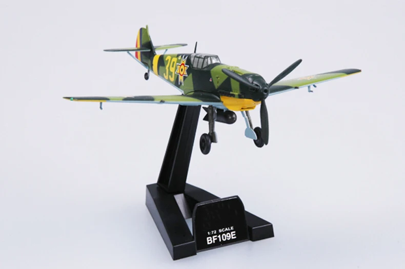 Труба 1: 72 Румынии air force BF109E-3 fighter 37285 Готовые модели продукта