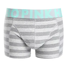 PINK HEROES Underpants Men Sexy Underwear Mens Stripe Underpants Knickers Sexy Briefs Shorts Cotton Underwear DEC21 PINK HEROES Underpants Men Sexy Underwear Mens Stripe Underpants Knickers Sexy Briefs Shorts Cotton Underwear DEC21