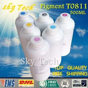 500ML*6 Pigment ink suit for Epson T0811 - T0816 ,suit for Epson R390 RX590 R270 RX690 RX610 RX615 R290 1410 ,water proof ink 500ML*6 Pigment ink suit for Epson T0811 - T0816 ,suit for Epson R390 RX590 R270 RX690 RX610 RX615 R290 1410 ,water proof ink