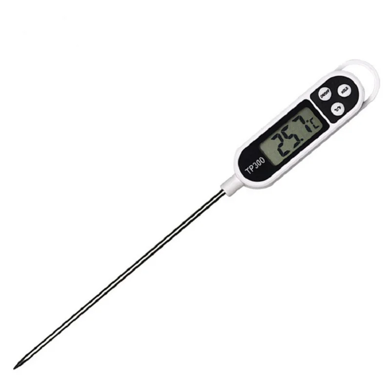 Urijk 1 шт. кухонный цифровой термометр Длинный зонд Электронные продукты питания выпечка в духовке термометр для барбекю Кухня инструменты с Батарея - Цвет: Thermometer