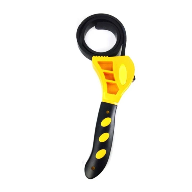 Buy Multifunctional Rubber Belt Wrench with Adjustable Rubber Strap Bottle