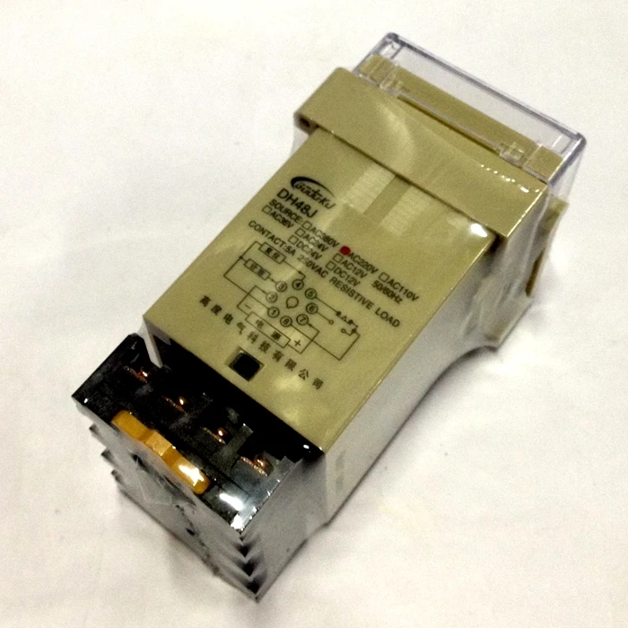 DH48J 8 8 pin digital counter counting relay contact signal input (AC