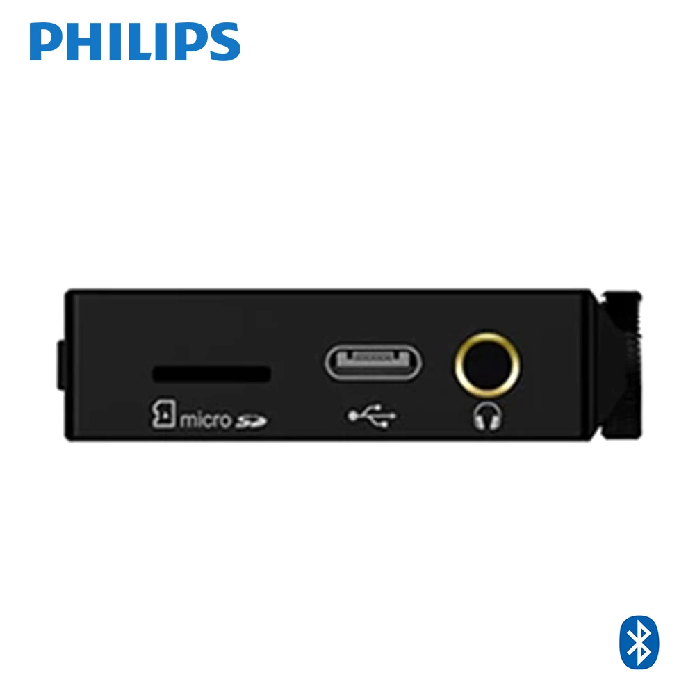 MP3 плеер Philips HIFI DSD256 без потерь музыкальный Bluetooth V4.0 Встроенный 32 Гб с голосовой