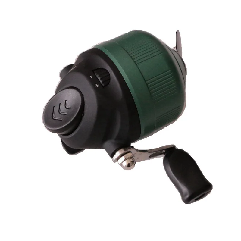 

Fishing Reel for Slingshot Shooting Fish 1+1 BB Closed Wheel Outdoor Hunting with 4.5#PE line 40m Universal left and right hand