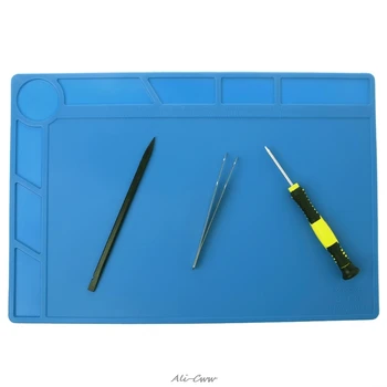 

34x23cm Heat-resistant Silicone Pad Repair Mat Heat Insulation BGA Soldering Station