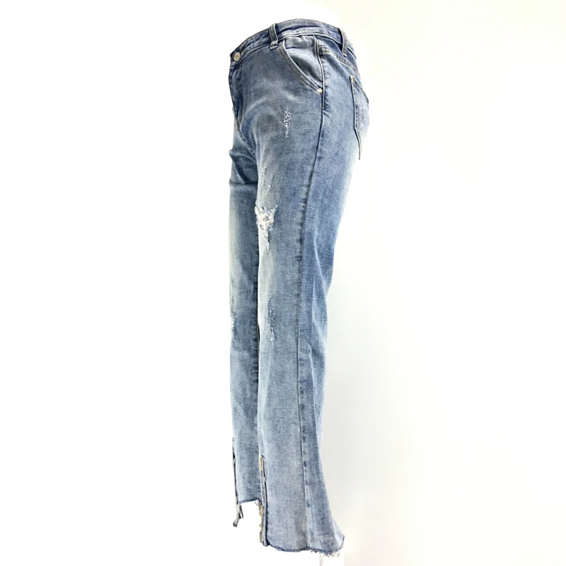 Jean Woman Mom Jeans Pants Boyfriend Jeans for Women with High Waist Push Up Large Size Ladies Jeans Denim