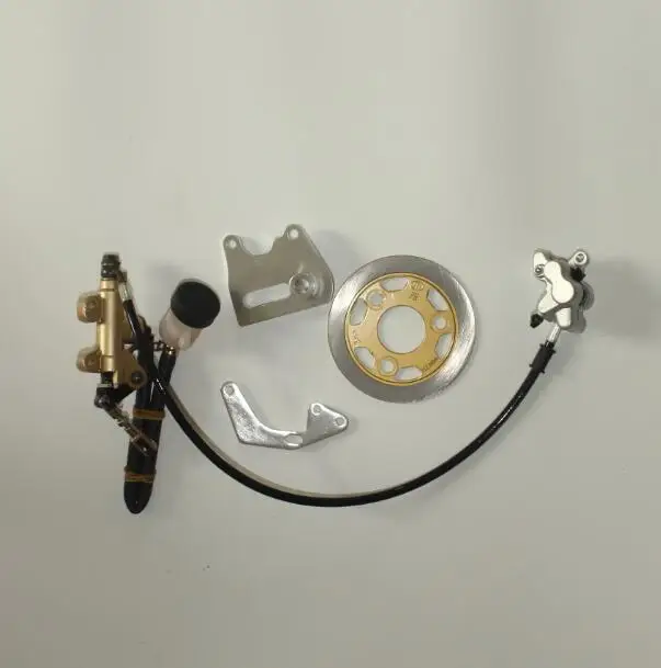 Rear Brake Disc Rotor For Monkey Z50 / Z50R Motorcycle - Slotted & Dimpled Design, High-Quality Steel Alloy - View #7