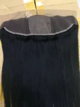 Grade 8a Virgin Brazilian Hair Silk Base Lace Frontal Closure 13×4 With Baby Hair Straight Human Hair ear to ear lace closure