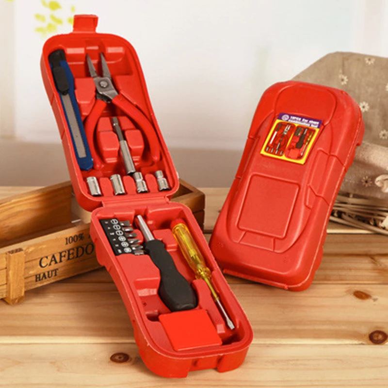 

15/16pcs Hand Tool Set Kit Multi Function Repair Tools Screwdriver Wrench Pilers Carbon Steel Household Multifunctional Tool Box