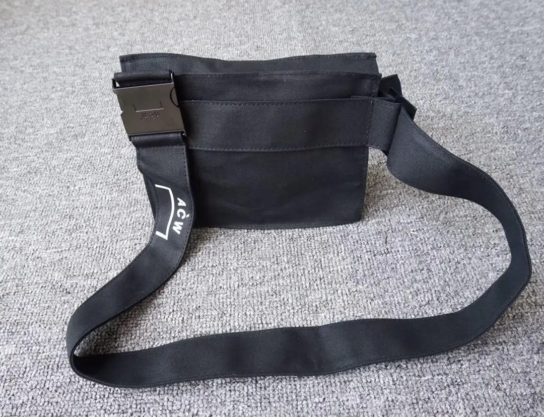 A-COLD-WALL ACW canvas bag Waist Change bag Backpacks hip-hop streetwear Multifunction shoulder bag bag Justin bieber