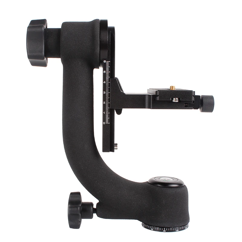 

360 Degree Panoramic Gimbal Tripod Head with Arca-Swiss Standard 1/4'' Quick Release Plate Bubble Level for NIKON Photo Studio