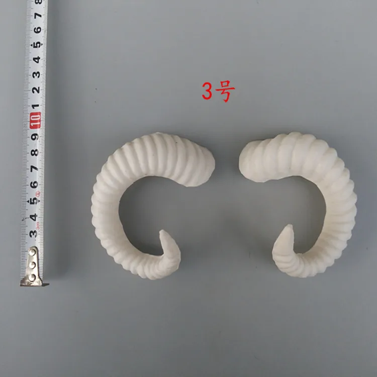 

Easter toys simulation animal model Small sheep horn Home decoration items