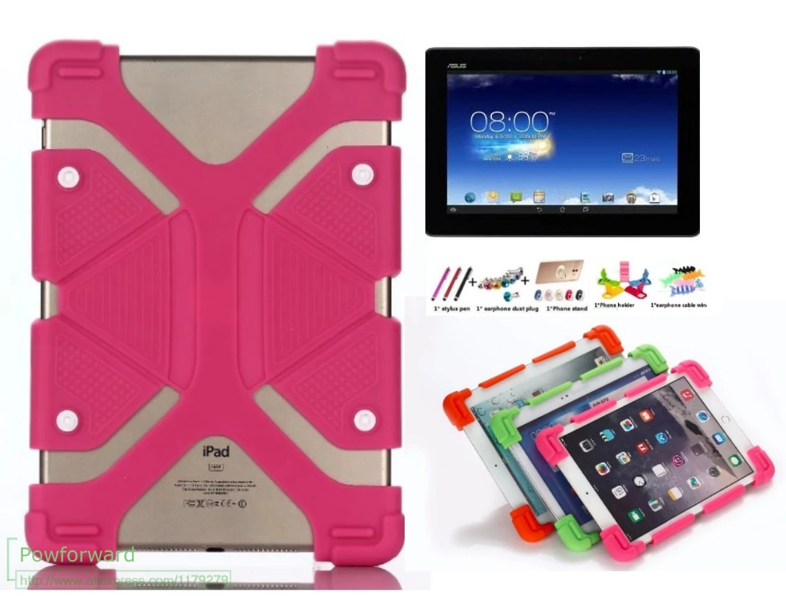 For Asus Memo Pad Fhd 10 Me301t Me302 Me302c Me302kl 10.1 Inch Silicone  Shockproof Tablet Case Protective Cover Kids - Tablets & E-books Case -  AliExpress