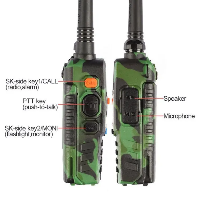 Pofung/BaoFeng UV-5RA двухстороннее радио, двухдиапазонный UHF/VHF Ham 136-174/400-520 МГц