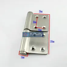 1 шт./блистер 100 мм длинные Нержавеющая сталь Флаг Петля, lift off шарнир, дверных петель