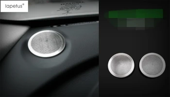 

Lapetus Accessories For Jaguar XF 2016 2017 2018 2019 Front Stereo Speaker Audio Sound Loudspeaker Frame Molding Cover Kit Trim