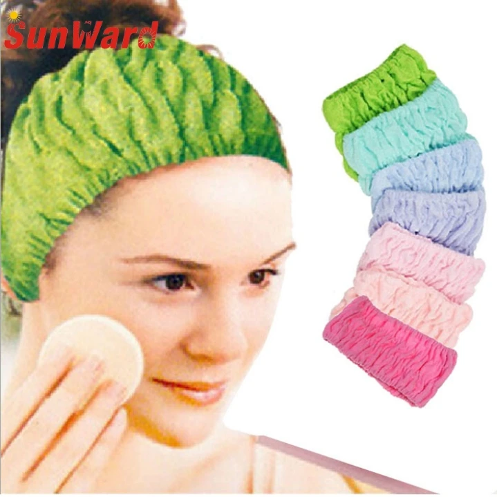 

Amazing New Women Girls Towel Face Wash Shower Spa Makeup Hair Headband for Shower
