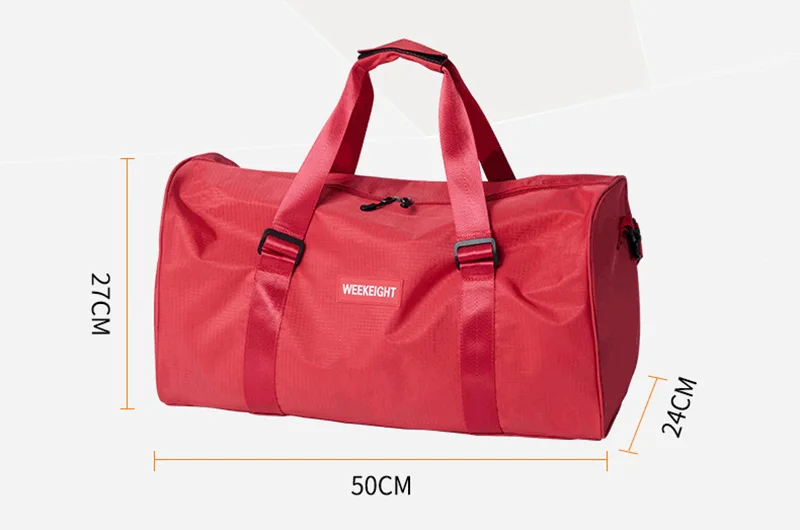Водонепроницаемый дорожные сумки Оксфорд большой Ёмкость плеча спортивная сумка-Органайзер для путешествий большой выходные сумки с