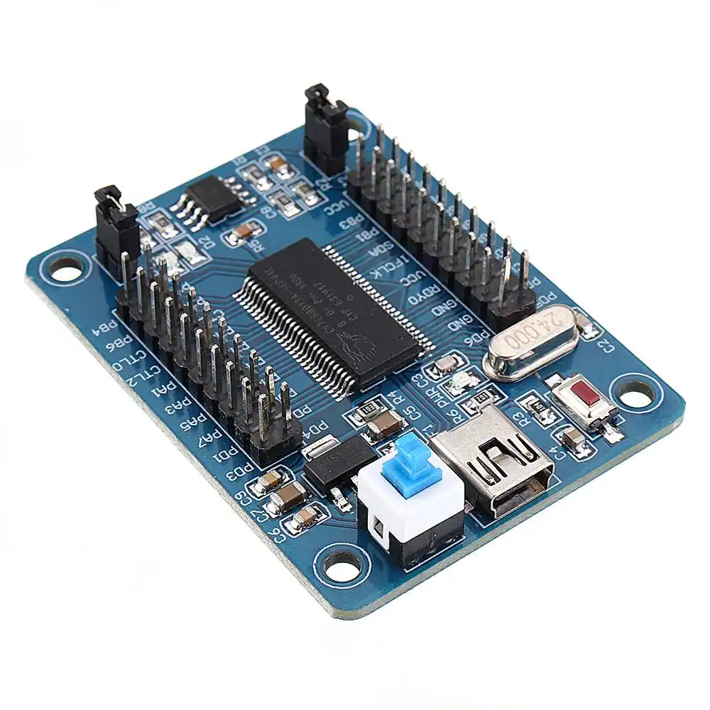 CLAITE EZ-USB FX2LP CY7C68013A USB логический анализатор основной модуль платы