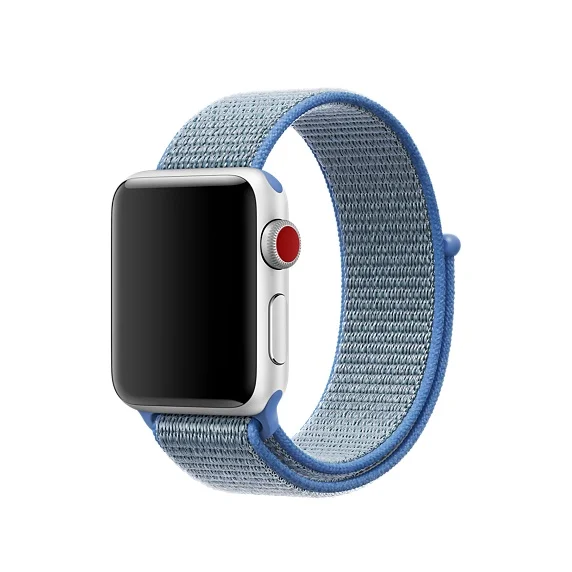 Спортивные тканая нейлоновая петля ремешок для apple watch band 40 мм 44 мм, 38 мм, 42 мм, нейлоновый ремешок для iwatch 4 серии 1/2/3series 5