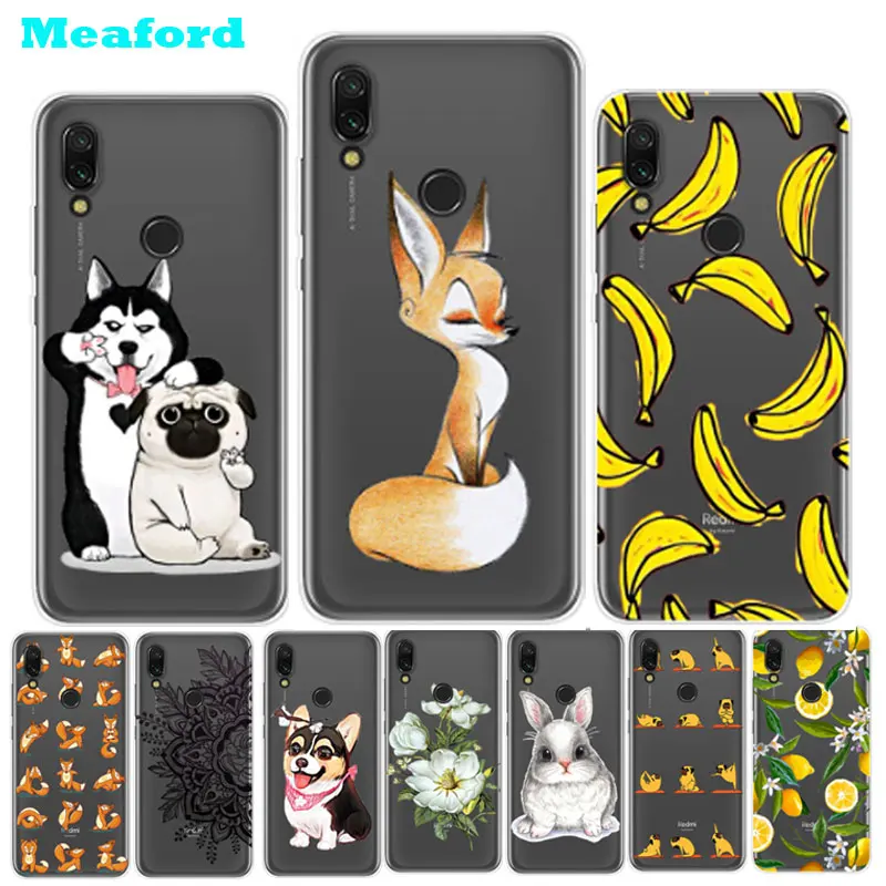 

TPU Soft Cases For Xiaomi Redmi 7 Phone Case Cover Silicone Clear Print Back Fundas For Xiaomi Redmi 7 Capas Redmi7 Coque 6.26"