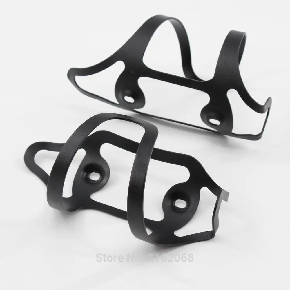 

2pcs New lightest Road bicycle Aluminum alloy matt drink water bottle cages LM-E21 side pull Mountain bike bottle holder