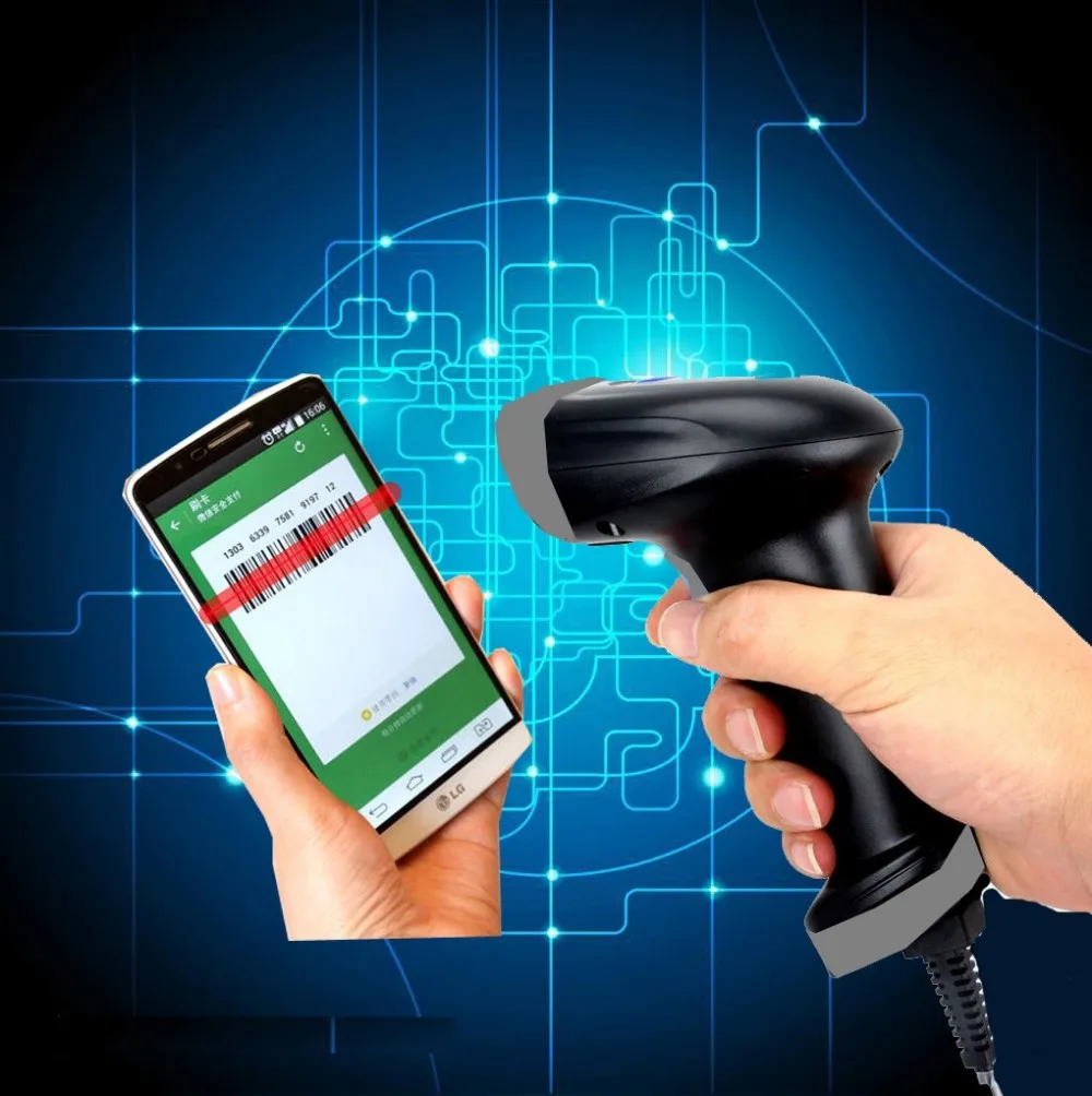 

Free Shipping!M2 Wired CCD Image barcode scanner high accuracy photosensitive 1D reader  for Supermarket/Retail Store/Warehouse