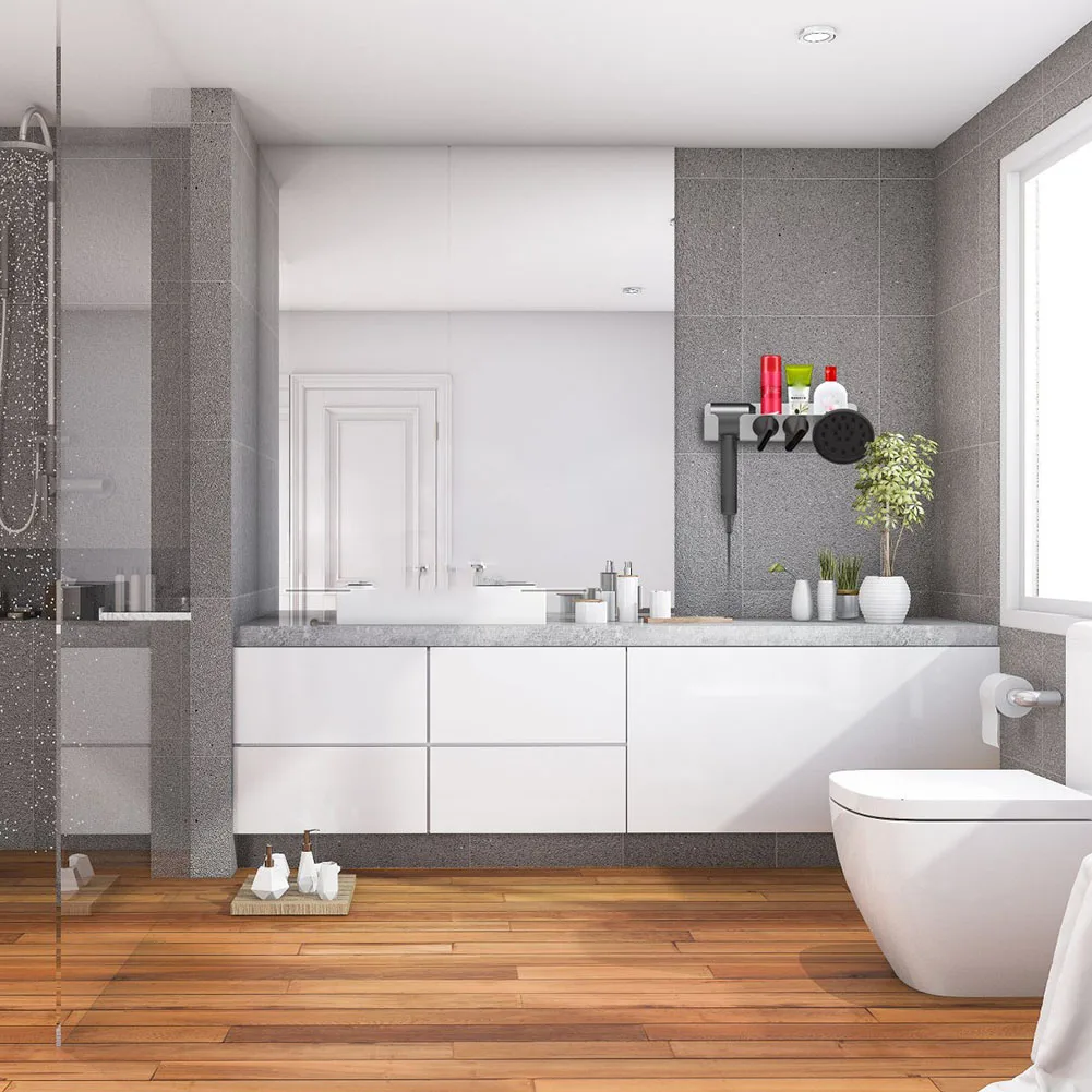 Hair Dryer Wall Mount Holder Aluminum Alloy Bracket Holder for Dyson Supersonic Hair Dryer TT-best Hair Dryer Wall Mount Holder Aluminum Alloy Bracket Holder for Dyson Supersonic Hair Dryer TT-best