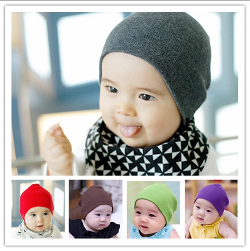 

New Spring Autumn Winter Baby Hat Girl Boy Toddler Infant Kids Caps Brand Candy Color Lovely Baby Beanies Accessories