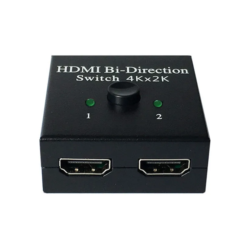  HDMI Splitter HDMI Switch Smart TV Box HD HDMI Convertitore Bidirezionale Audio Video Switcher Due 