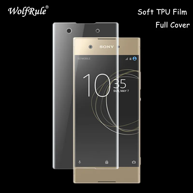 Защитная пленка на весь экран для Sony Xperia XA1 мягкая термополиуретановая G3112 |