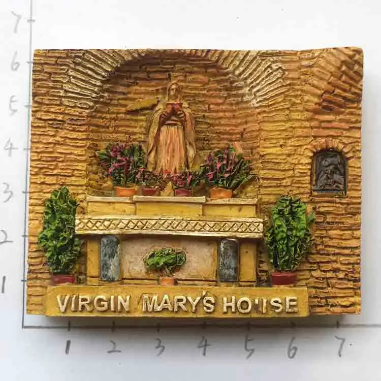 Подарок на холодильник с изображением турецкой Девы Марии|fridge magnet|gift magnetsfridge magnet
