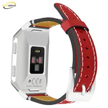 KINGBEIKE Popular Leather Watchband For Fitbit Ionic Watch Band Durable Bracelet Colorful Watch Belt Replacement Men Women Strap KINGBEIKE Popular Leather Watchband For Fitbit Ionic Watch Band Durable Bracelet Colorful Watch Belt Replacement Men Women Strap
