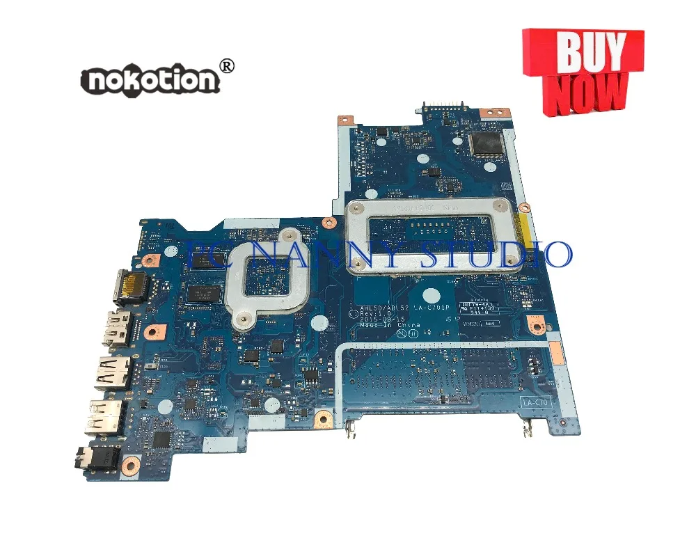 awesome  PANANNY AHL50/ABL52 839540-601 LA-C701P for HP 15-AC laptop motherboard I5-4210U tested