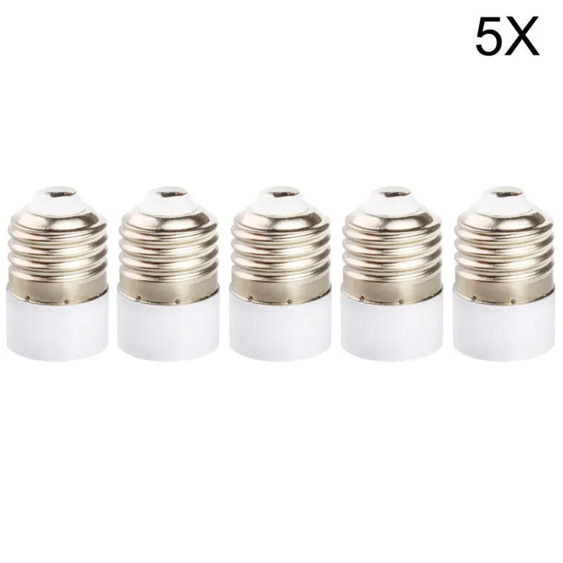 

5x Lamp Socket Adapter Holder Converter E27 Male to MR16 G4 Female LED Halogen CFL Light Bulb Base