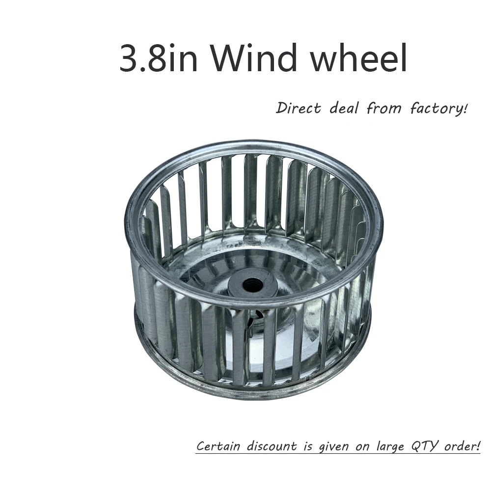 

96mm (3.8in) multi Wing centrifugal High Pressure Wind Wheel of Wind Wheel, Fan impeller