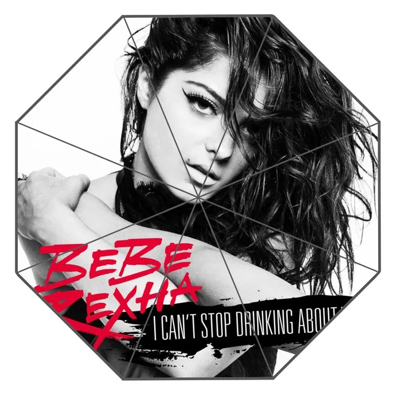 Bebe Rexha горячий Изготовленный На Заказ Зонтик Модный Дизайн Зонтик для мужчин и женщин высокое качество лучший подарок - Цвет: 6