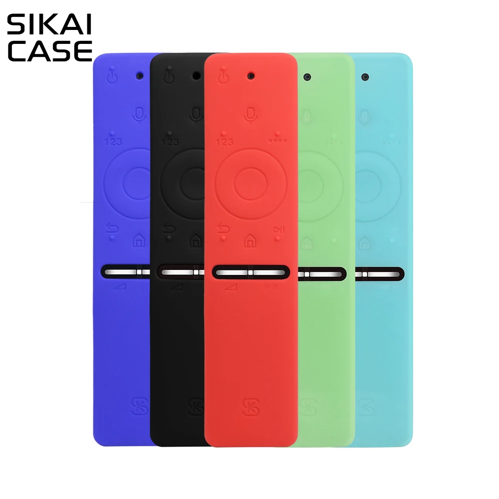 

SIKAI New Design Soft Silicon Remote Controller Case for Samsung TV Smart VOICE VERSION for Samsung UA55KU6300J/UA55KU6880J Case