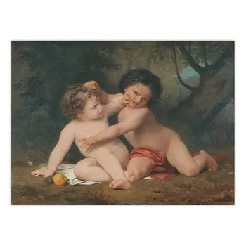 Paintings by William Adolphe Bouguereau Printed on Canvas 6