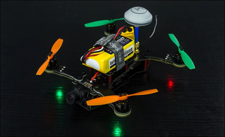  X160 Pro Micro FPV Racer with 5.8G 32CH 200mW Transmitter 1/3 CMOS Wide Lens ARF