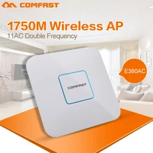 1750 Мбит Wi-Fi Ретранслятор Усилитель 2.4 + 5 ггц COMFAST беспроводной GigabitAC mi wi-fi Маршрутизатор 802.11AC двухдиапазонный openwrt wi-fi extender ap