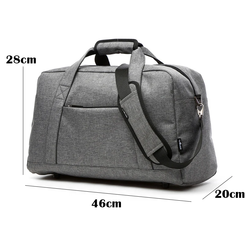 Sports Gym Bags Travel Duffel Luggage Yoga Bag Multifunction Training Handbag Waterproof Shoes Compartment Women Men Laptop Bag (10)