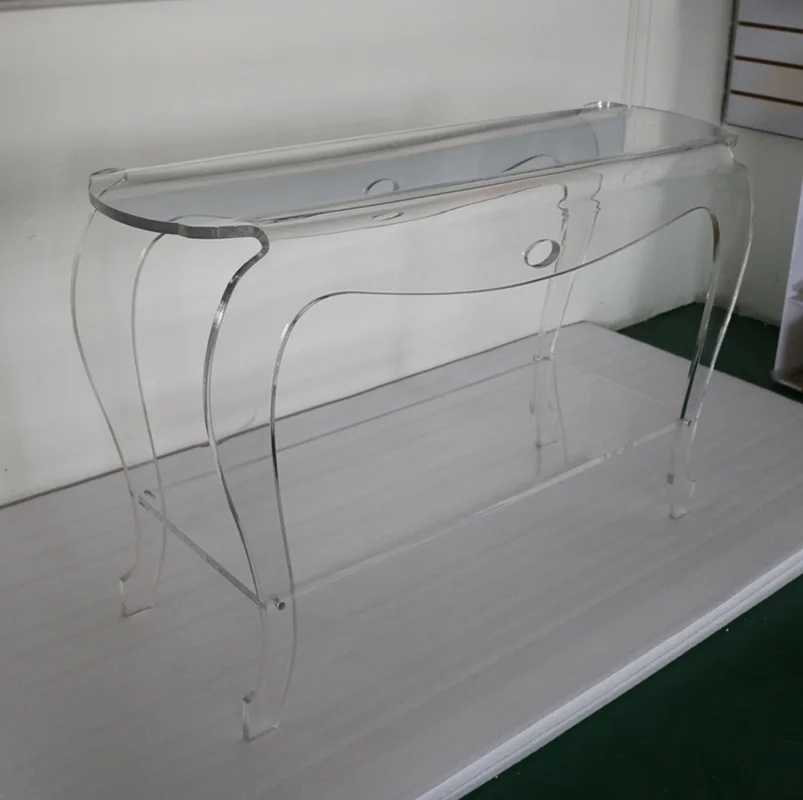Элегантные подставки для столов столик под раковину Lucite 120 Вт 40 76 см|acrylic console