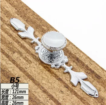 Crystal Pulls Handle Silver Drawer Knobs Glass Dresser Knobs Kitchen Cabinet Handles Knobs Blingbling Hardware