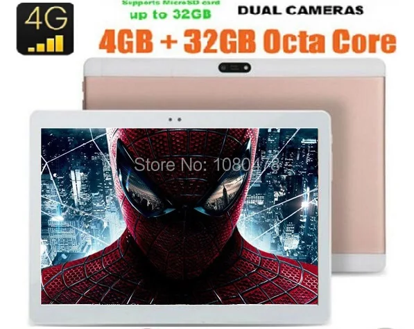 10 inch tablet 3G 4G LTE Phone Call Octa Core 4GB RAM 64GB ROM Android 6