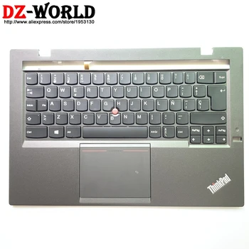 

ES SPA Spanish Backlight Keyboard with Palmrest Touchpad NFC for Lenovo Thinkpad X1 Carbon 2nd Gen2 Teclado 04X6572 00HM010