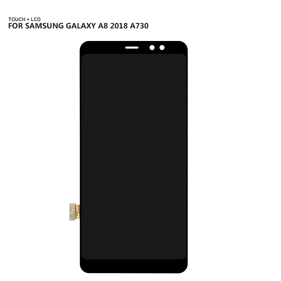 AMOLED lcd для samsung Galaxy A8+ A8 Plus A730x A730 lcd дисплей кодирующий преобразователь сенсорного экрана в сборе+ Инструменты