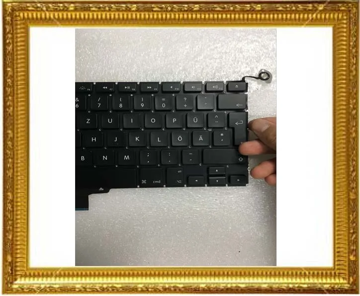 Совершенно новая клавиатура A1278 шведский язык 2009 2010 2011 2012 года для Macbook Pro 13 дюймов