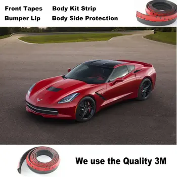 

For Chevrolet Corvette Impala Trax Tracker / Car Bumper Lip / Body Kit / Front Rear Skirt Spoiler / Deflector Rubber Strip
