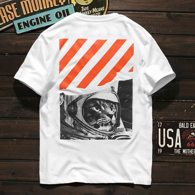 

LISER T Shirt Men Couple t-shirt women 2019 Summer Oversized Loose Casual Print Tees Streetwear Harajuku Tshirts